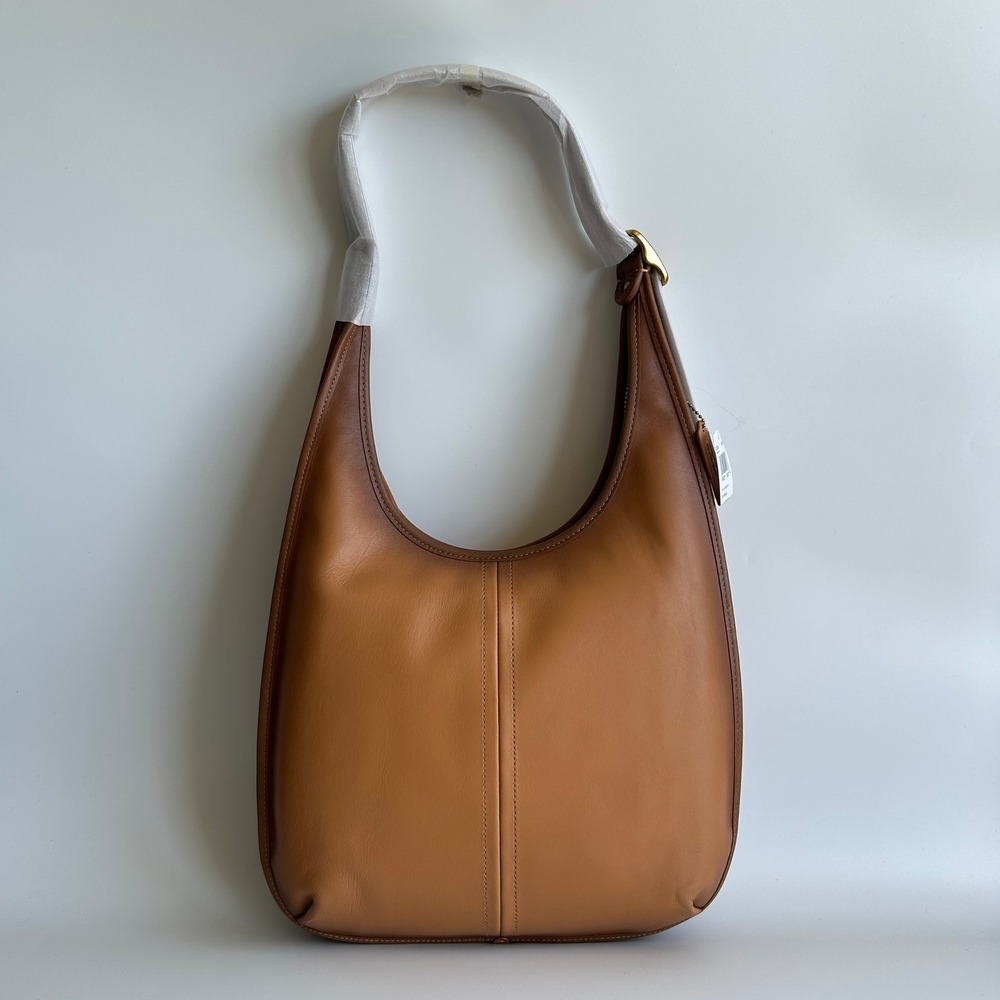 Coach Ergo 33 Natural Glovetanned Leather Shoulder Bag Excellent